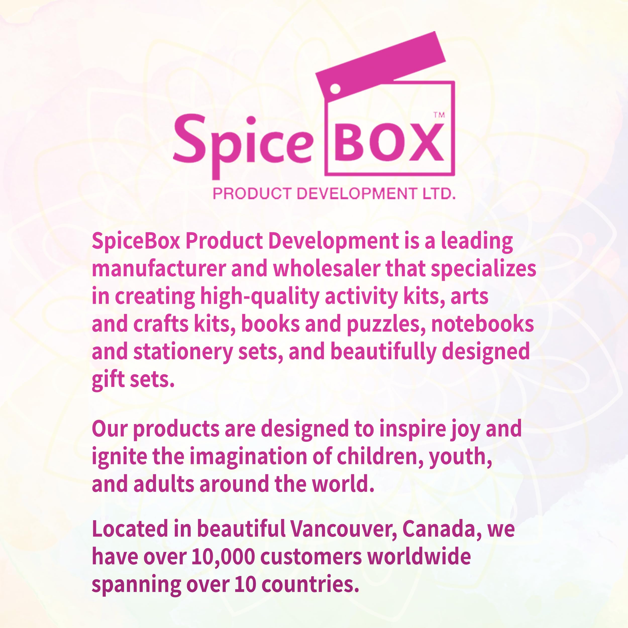 SpiceBox Sketch Plus: Color Therapy Kit - Find Serenity Through